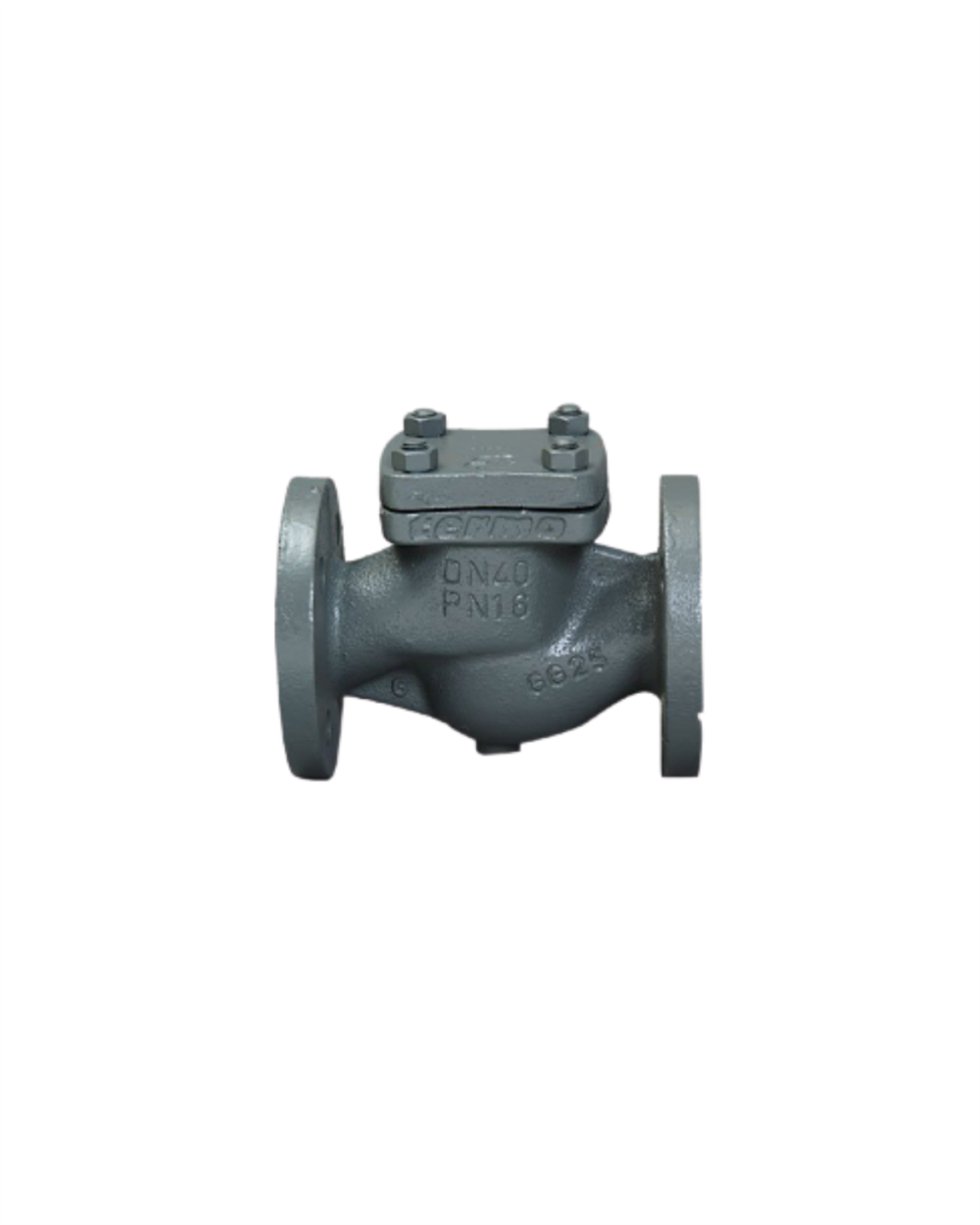 DN250 PN16 Pik Döküm Flanşlı Yaylı Çekvalf