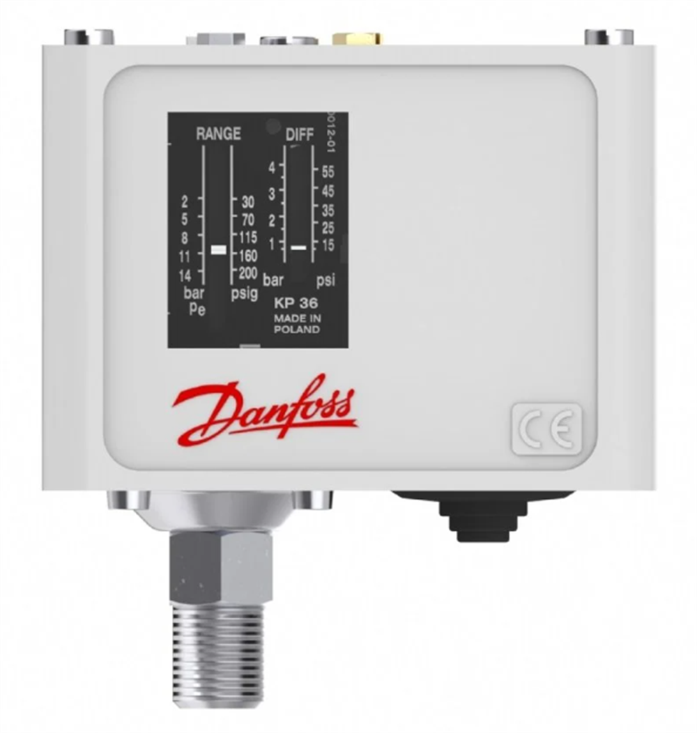 Danfoss KP36 Presostat 2-14 (Basınç Anahtarı)