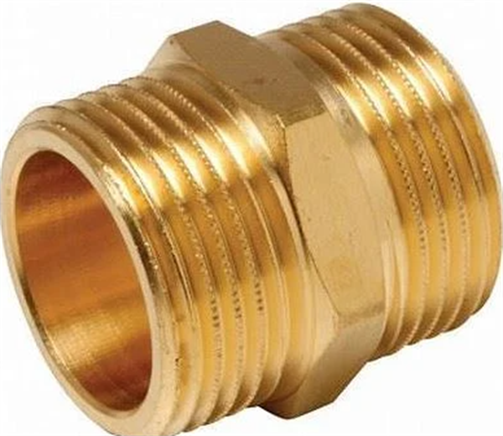 Sarı Pirinç Orantılı Nipel 1/8''-3/8''