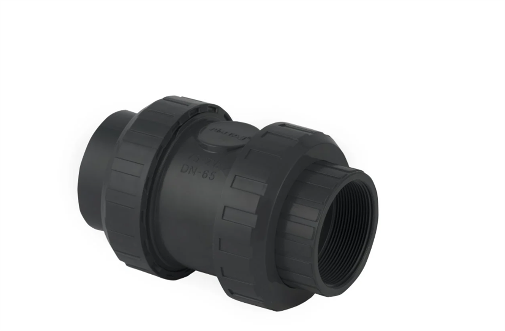 Q40 U-Pvc Yapıştırma Muflu Yaylı Çekvalf Epdm O ringli