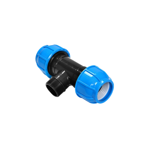 Pvc Kaplin Dış Dişli Tee