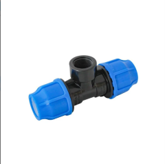 Q40-11/4'' Pvc Kaplin İç Dişli Te
