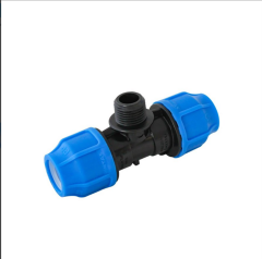 Q63-2'' Pvc Kaplin Dış Dişli Te