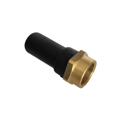 Q63-2'' Hdpe Ef Pirinç İç Dişli Geçiş Adaptörü