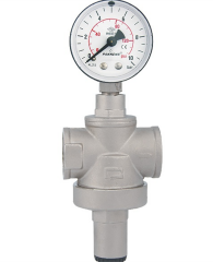 Pakkens 1/2'' Basınç Düşürücü, Basınç Regülatörü Manometreli