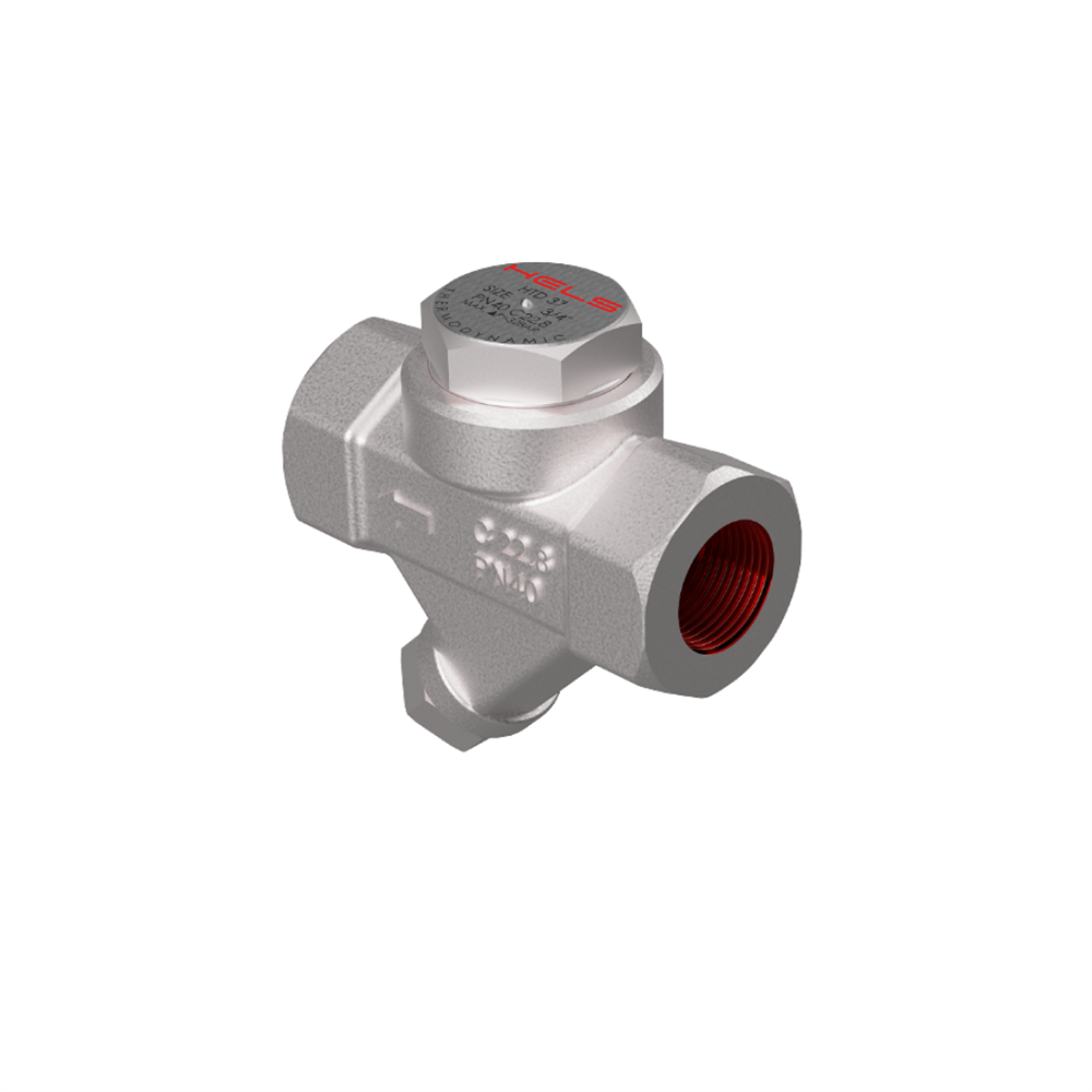 3/4'' HTD37D Dişli Termodinamik Kondenstop – 46 Bar  Paslanmaz Çelik