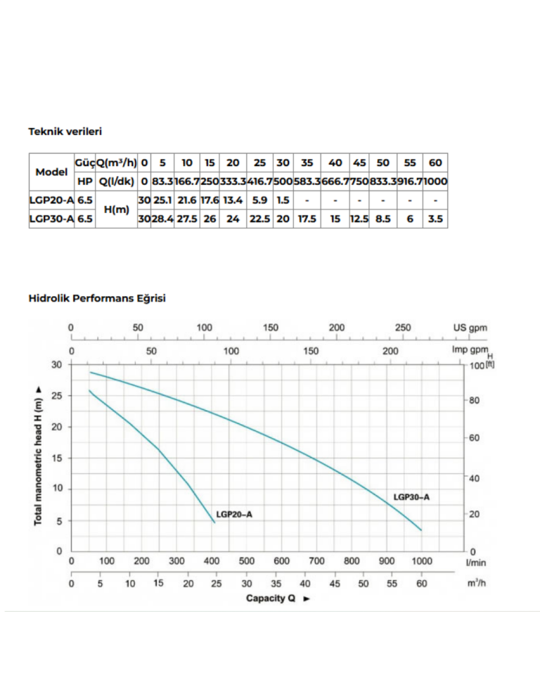 LEO LGP-30A Benzinli  Su Motoru 6.5 Hp 3''-3'' Giriş-Çıkış