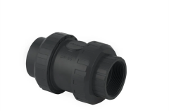 Q20 U-Pvc Yapıştırma Muflu Yaylı Çekvalf Epdm O ringli